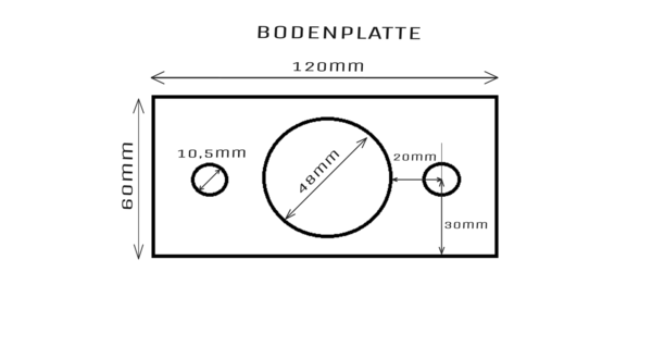 Absperrpfosten aus Edelstahl Ø 48,3 mm mit Ringösen – Sperrpfosten zum Aufdübeln für Parkplatz- und Gehwegabsperrungen